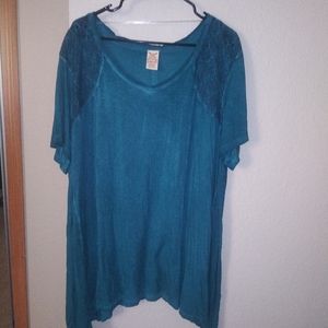 Blue Tunic Top